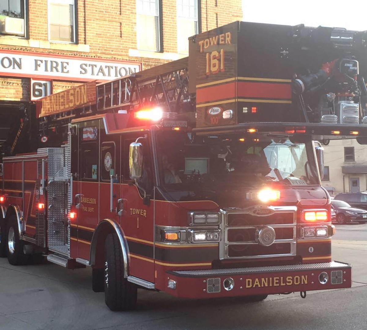 Truck Delivery for Danielson Fire Department