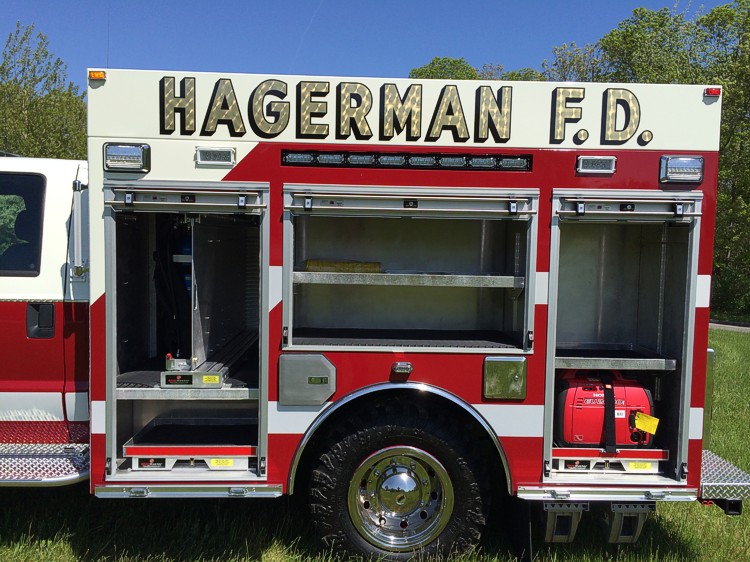 B.R.A.T. Brush Truck Delivery for Hagerman FD