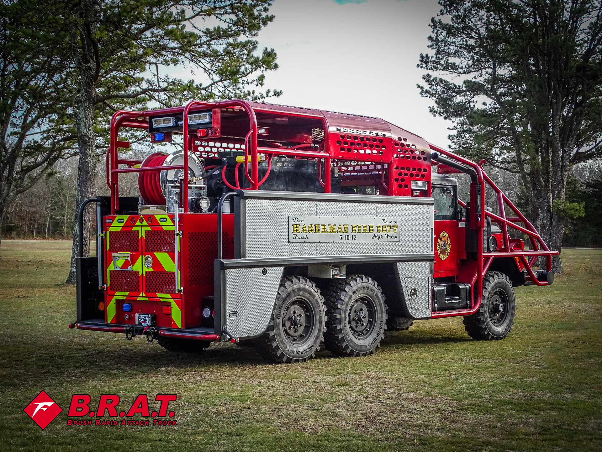 B.R.A.T. Truck Delivery for Hagerman FD