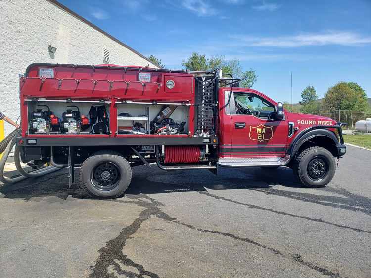 B.R.A.T. Brush Truck Delivery for Pound Ridge FD