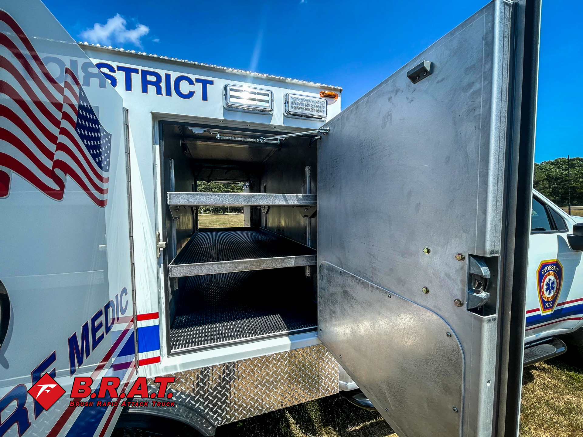 B.R.A.T. Truck Delivery for Syosset FD