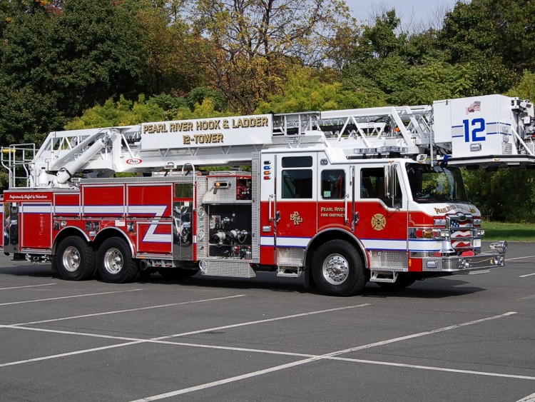 Truck Delivery for Pearl River Fire District