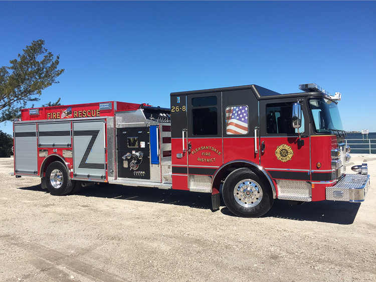 Pierce apparatus delivery for Pleasantdale FD