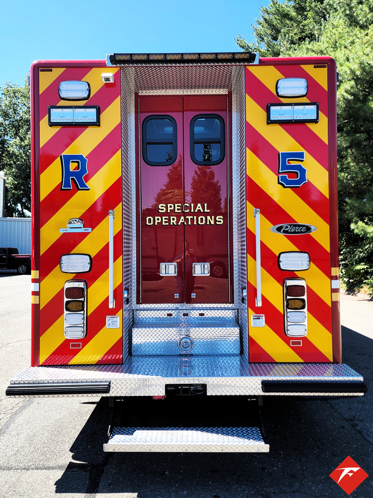 Pierce apparatus delivery for South Windsor FD